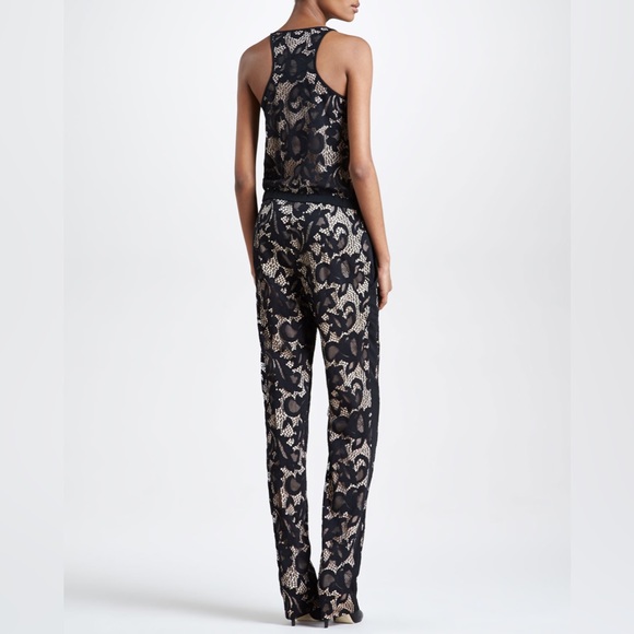 Diane von Furstenberg Shany Floral Lace Jumpsuit - Picture 3 of 6
